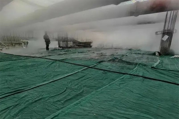 “蒸科技”首次亮相濟南地鐵，冬季混凝土砂漿低溫施工也不怕！